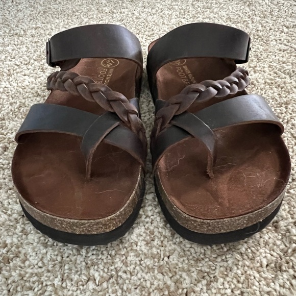 WHITE MOUNTAIN Hazy Footbed Sandal ~ 7 - Picture 2 of 5